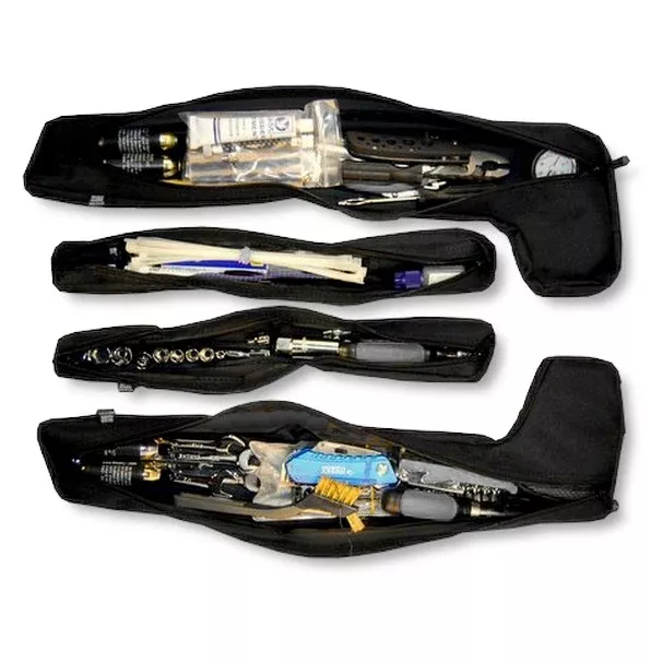 4 Piece Saddlebag Pouch Set for Harley-Davidson (Innovative Solutions)
