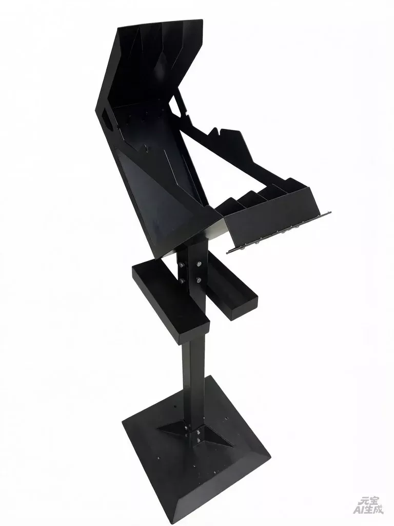 4-Roll Wheel Weight Rack Stand – Floor Dispenser for Stick-On Wheel Weight Rolls
