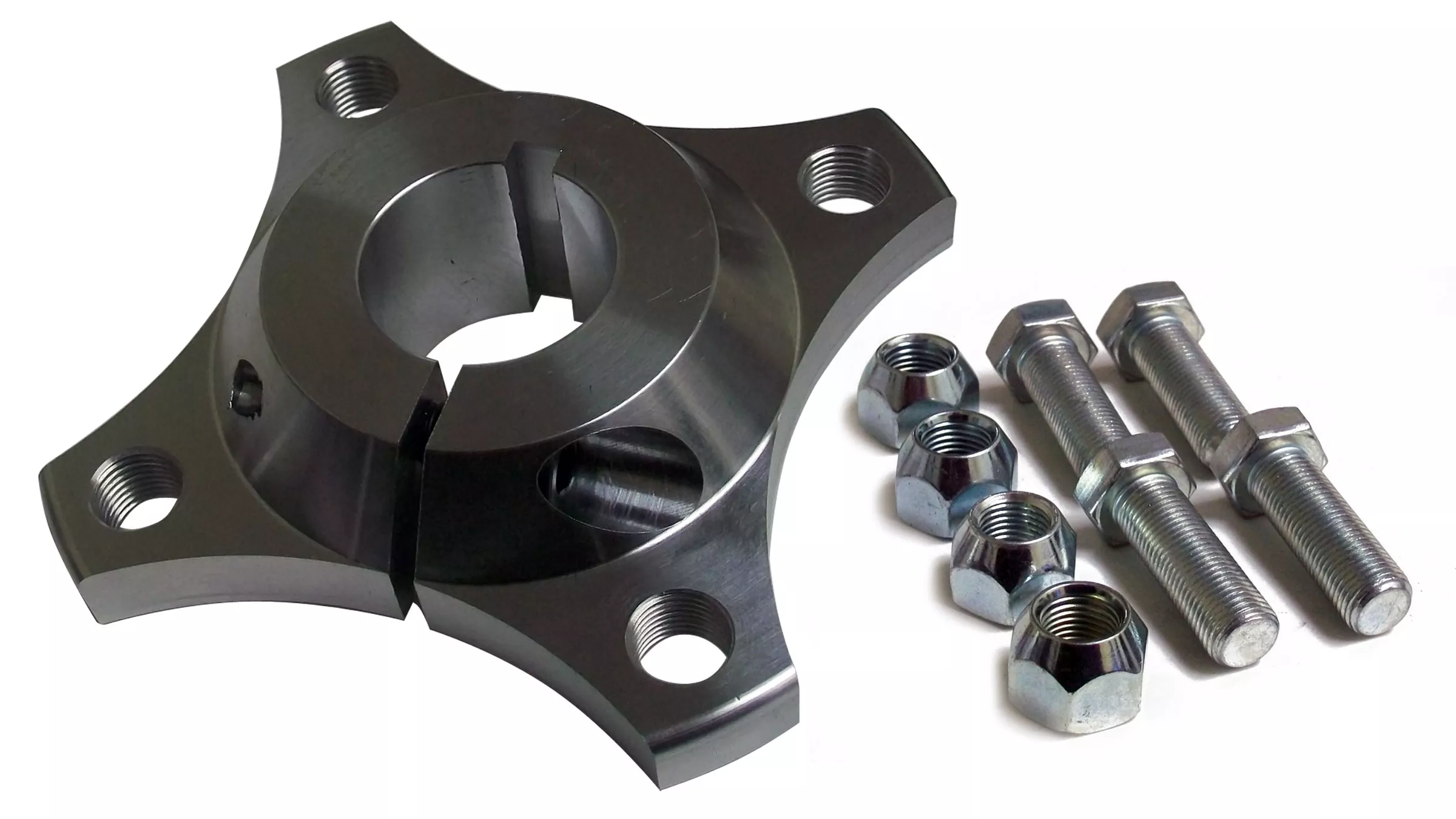 4 x 4 Aluminum Hub (1-1/4" Bore) Lightened Rear Hub | 4" Bolt Circle