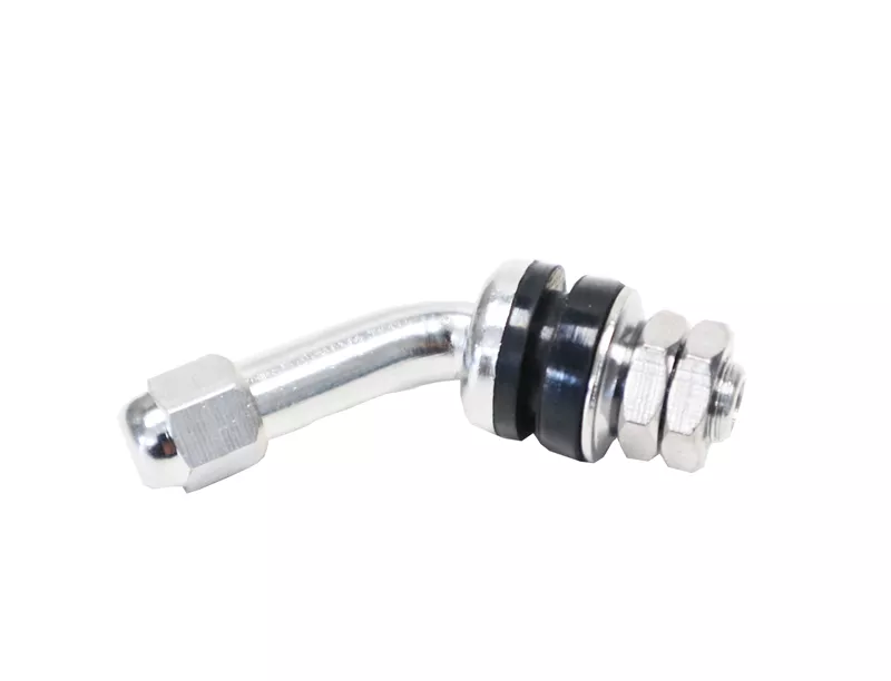45 Degree Chrome Valve Stem