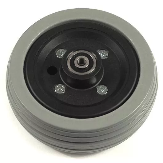 6" Flat-Free Caster Wheel Assembly for Jazzy Power Chairs
