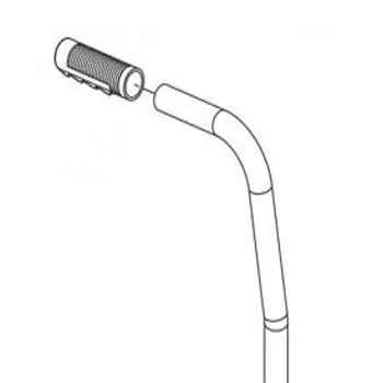 6" Hand Grip for Invacare Manual Wheelchairs