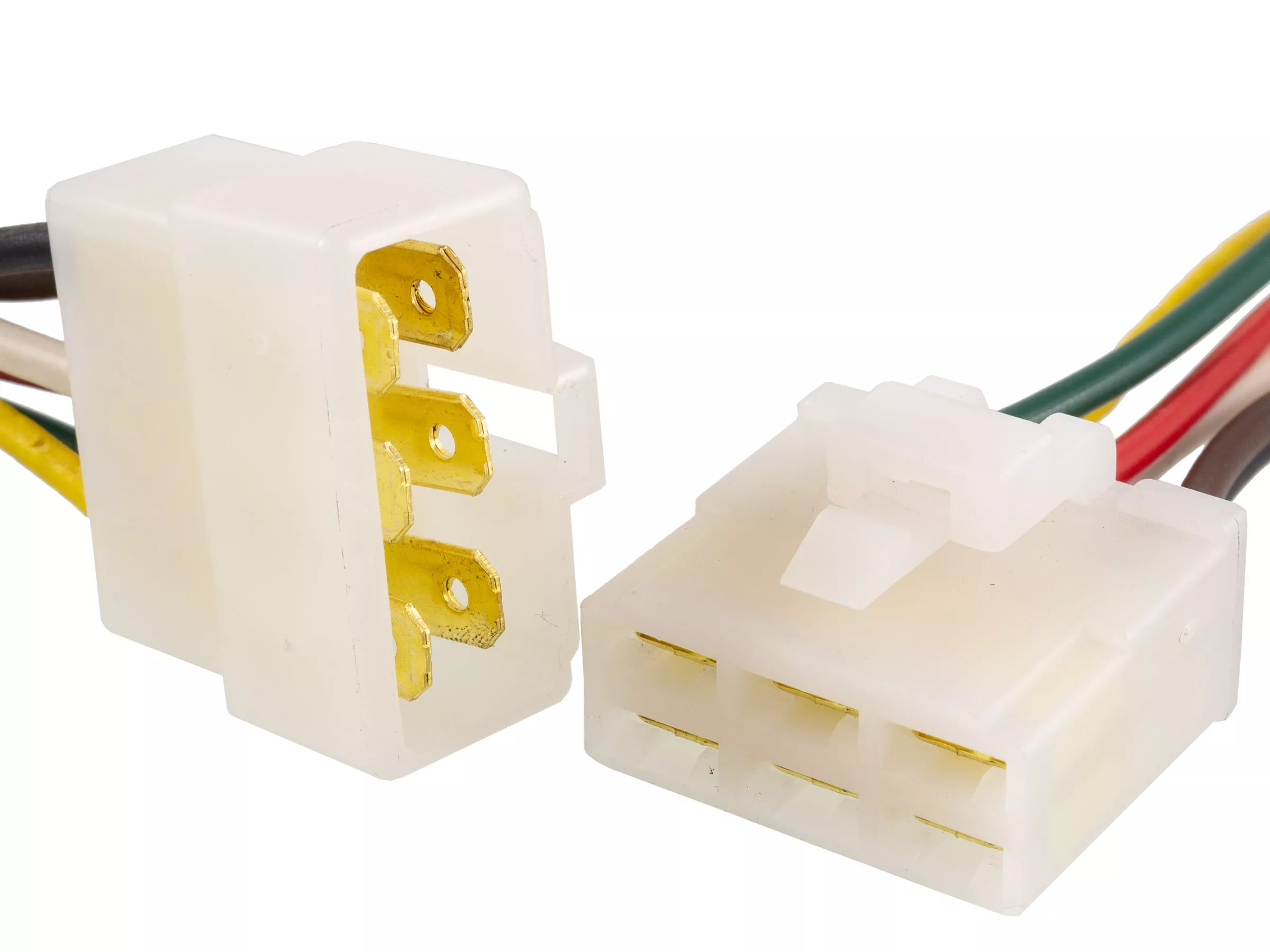 6-Pin Plastic Wiring Harness Connector