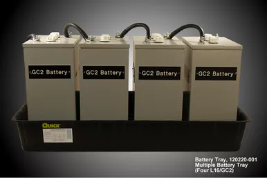 6 Volt Battery Tray - 4 Battery Tray (120220-001)