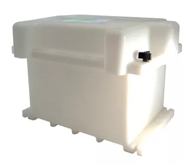 6V/GC2 Dual Battery Box - White (120176-001)