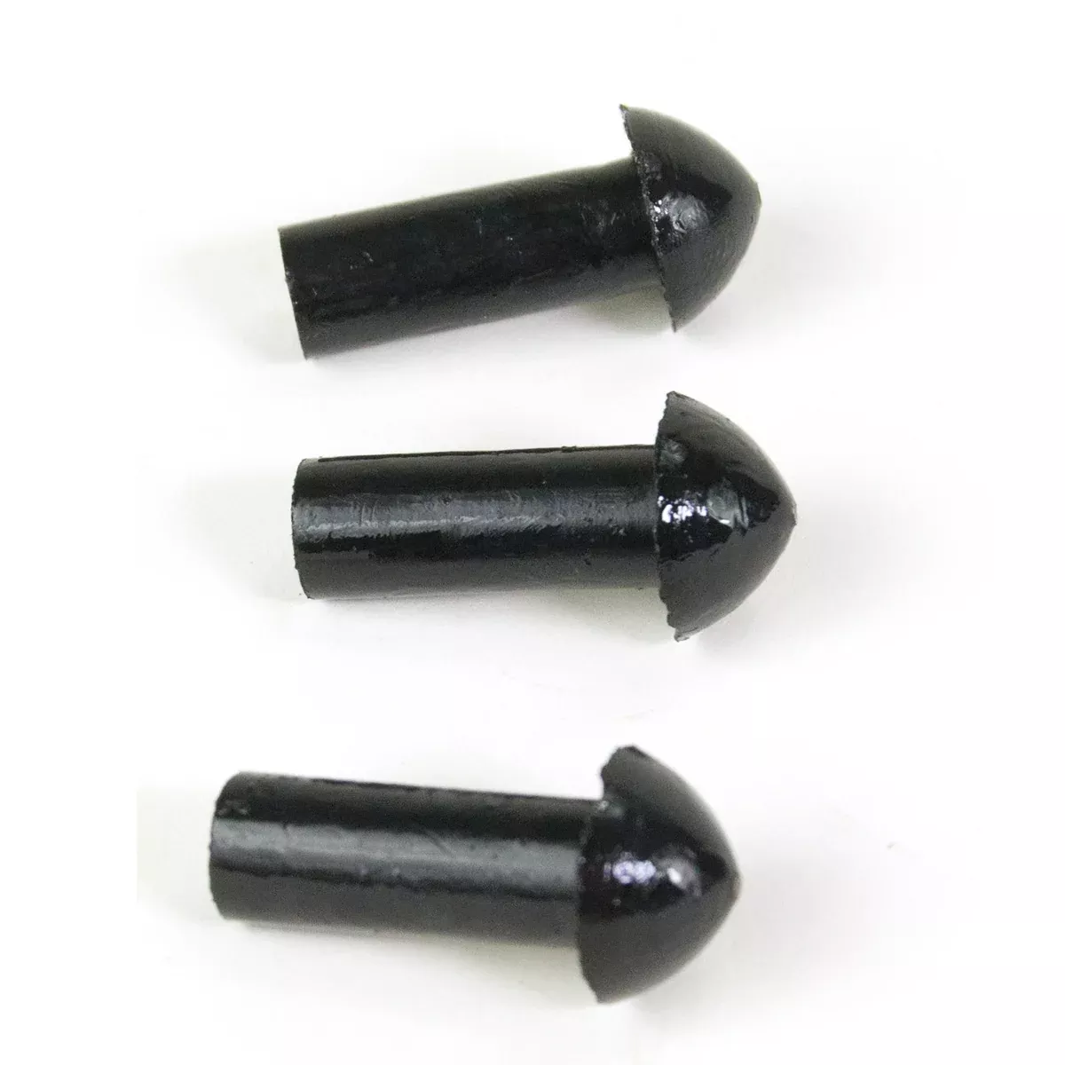 7/16″ Black Mushroom Plug