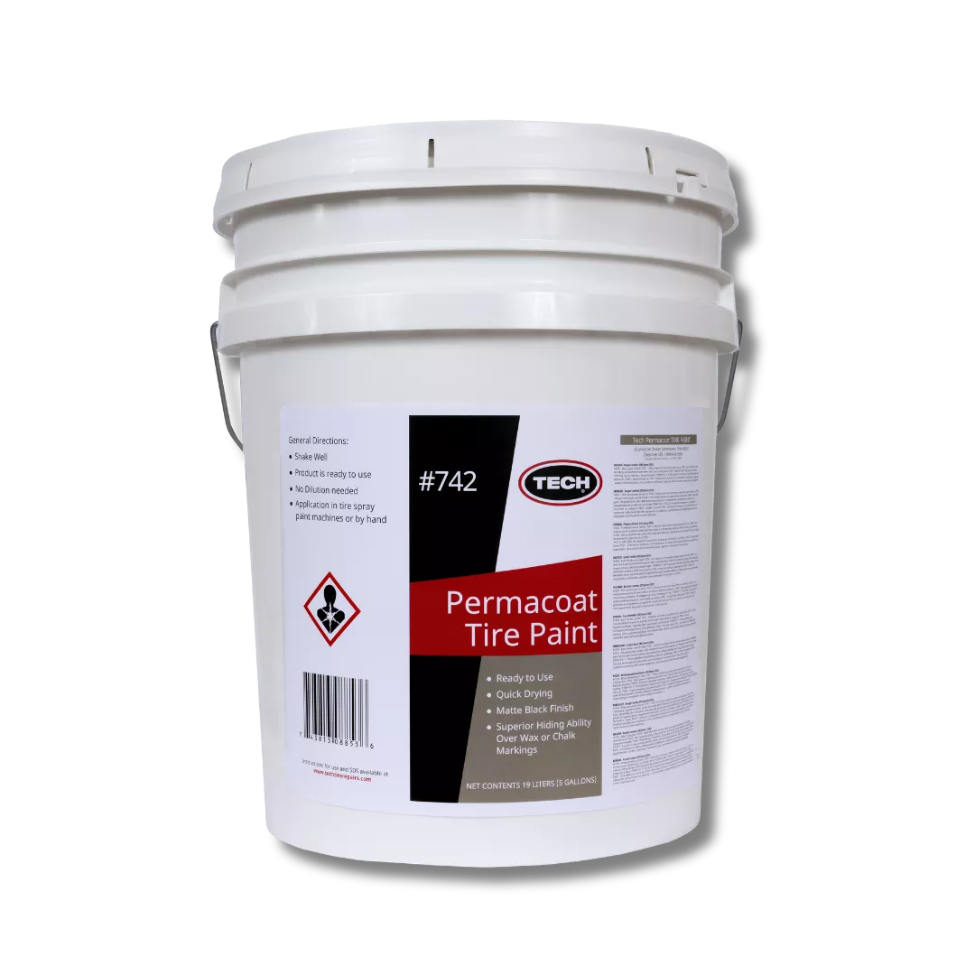 742 – Tech Permacoat Tire Paint