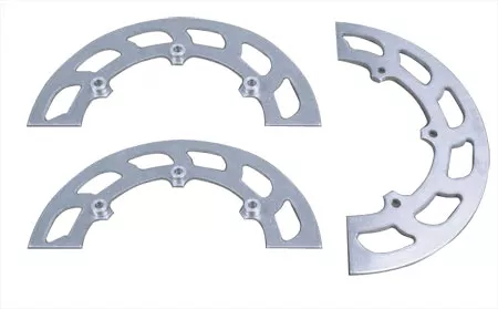 8-1/2" Sprocket Guard Aluminum | 5-1/4" Bolt Circle | Black or Clear