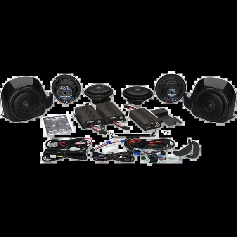 900 WATT WHOLE HOG SOUND SYSTEM HARLEY DAVIDSON BAGGERS 15-24