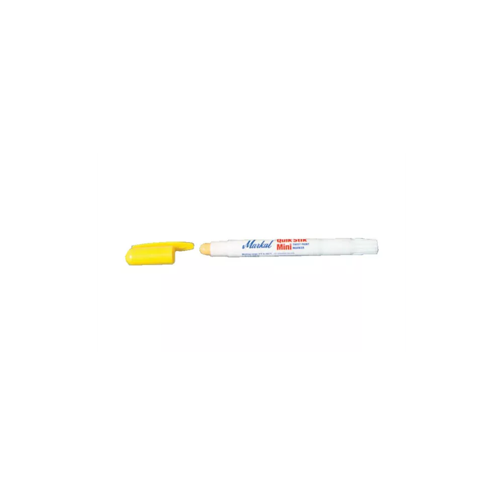 947Y – QUIK STIK MINI YELLOW MARKER, BOX OF 12