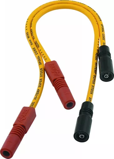Accel S/S Spiral Core Wire Set Yellow 8.0Mm - 171098-Y