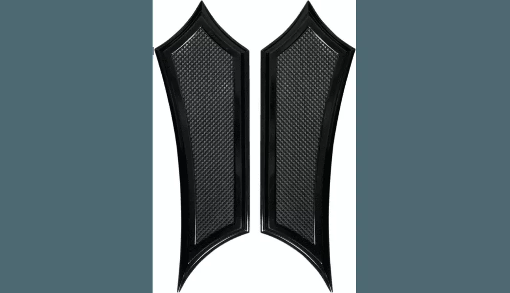 Accutronix Instigator Extended Floorboards for Harley Davidson Models - Black