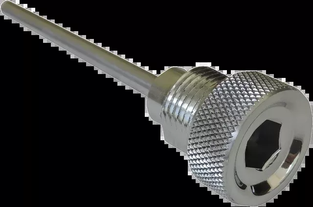 Accutronix Knurled Transmission Dipstick for 2006-21 Harley Touring Softail Dyna