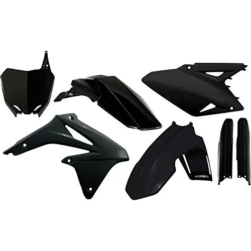 Acerbis Full Plastic Kit (Black) Compatible with 14-17 Suzuki RMZ450