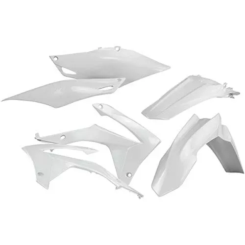 Acerbis Plastic Kit (White) Compatible with 07-19 Honda CRF150R