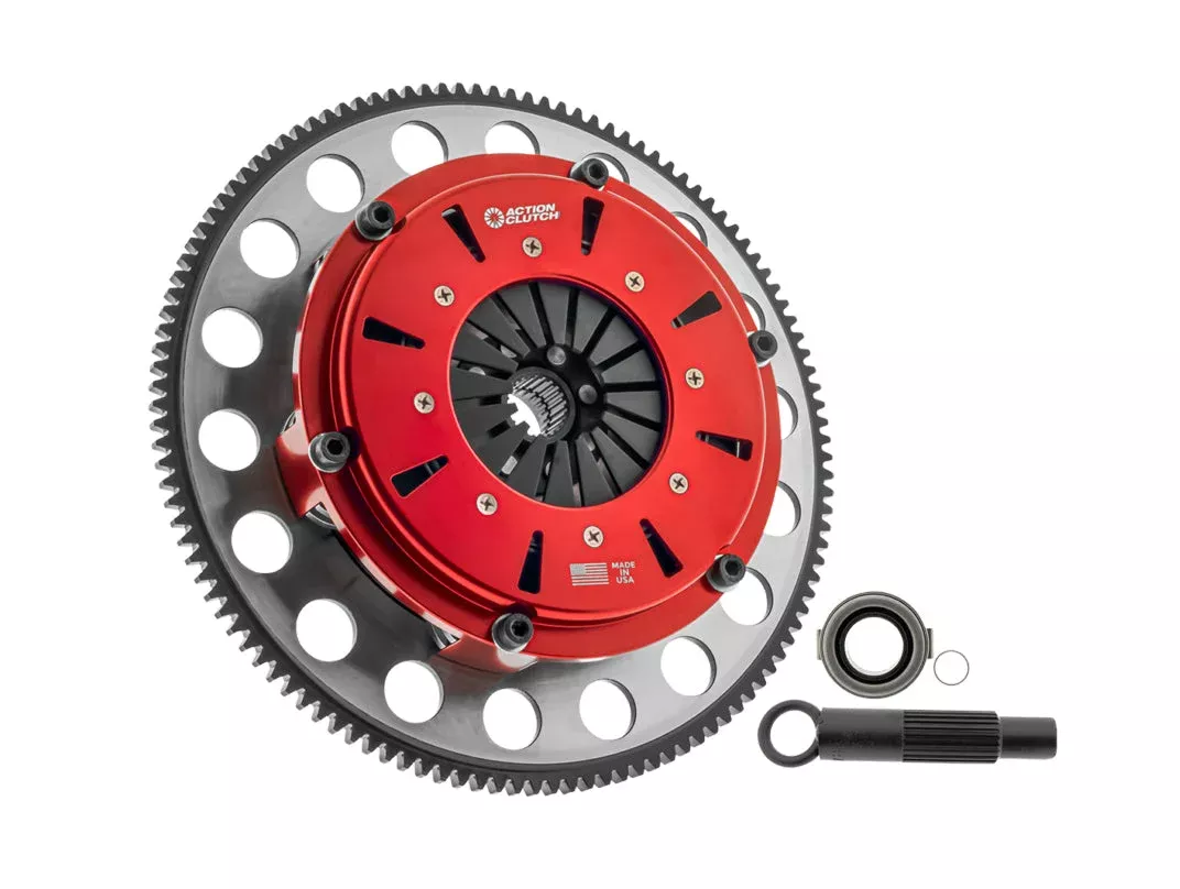Action Clutch 91-99 Mitsubishi 3000GT Non-Turbo (6G72) 7.25in Twin Disc Race Clutch w/Steel FW ACR-2252