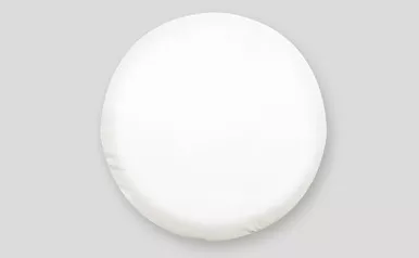 Adco 1760 Polar White Vinyl Tire Cover Size O fits 21 ½" Diameter Wheel