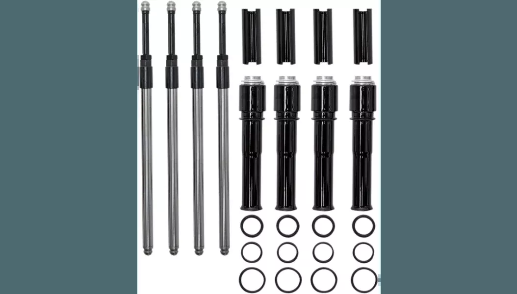 Adjustable Pushrods with Covers / M8