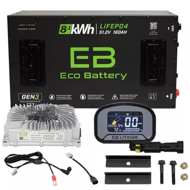 Advanced EV1 2017-2021 Eco Lithium 51v 160Ah GEN3 "Toyota MCU" Battery Bundle