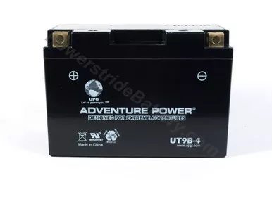 Adventure Power UT9B-4 AGM Motorcycle Battery - YT9B-BS (discontinued)