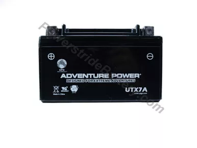 Adventure Power UTX7A AGM Battery - YTX7A-BS (42012+D1724)