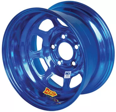 Aero 15x8 3in 5.00 Blue Chrome 52-985030BLU