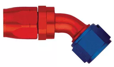 Aeroquip #8 45 Degree Hose End Swivel FCM4023