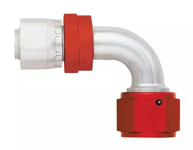 Aeroquip #8 90 Deg Startlite Crimp Fitting FBM4233