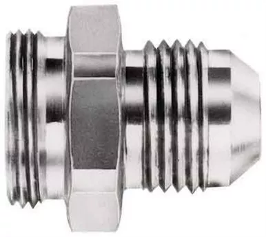 Aeroquip Dual Feed Holley Adapter FCM2961