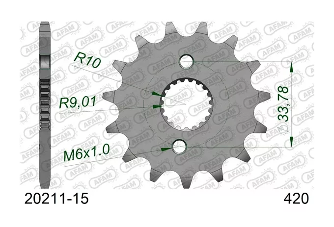 AFAM Standard Front Sprocket Honda CRF150F / CRF150R / CRF150RB Expert