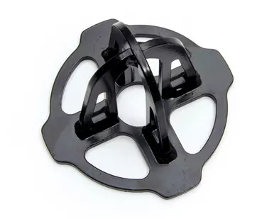 AFCO Lightweight Spring Cup 1-8 in Thread Steel Black Powder Coat 20195LW