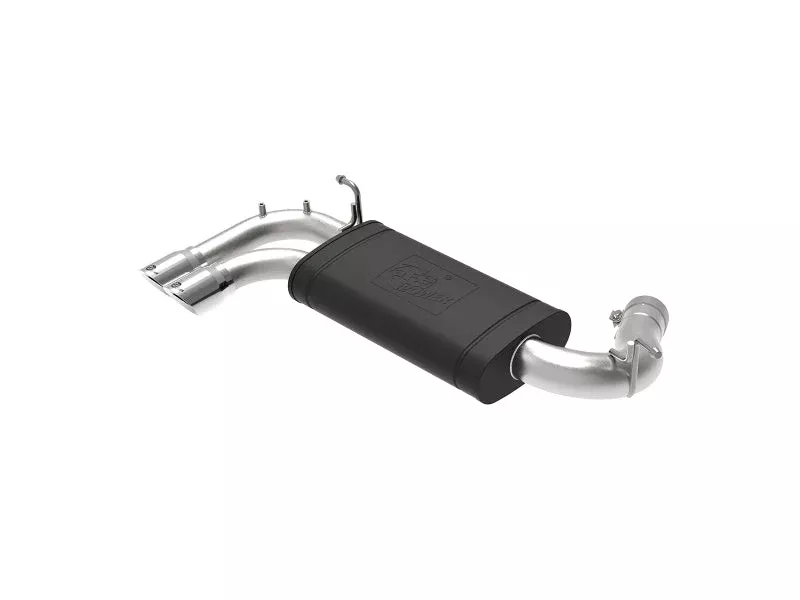 aFe MACH Force-Xp 2-1/2in Axle Back Exhaust w/Polished Tips fits 2014-2016 BMW 228i / 2015-2016 BMW 228i xDrive