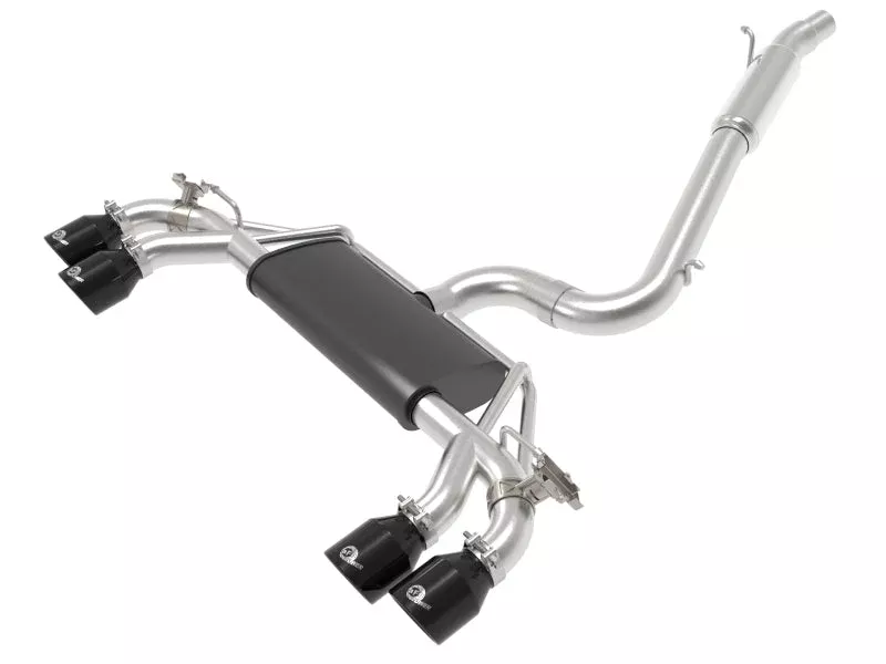 aFe POWER MACH Force-Xp 304 SS Cat-Back Exhaust System – Black fits 2015-2019 Volkswagen Golf R