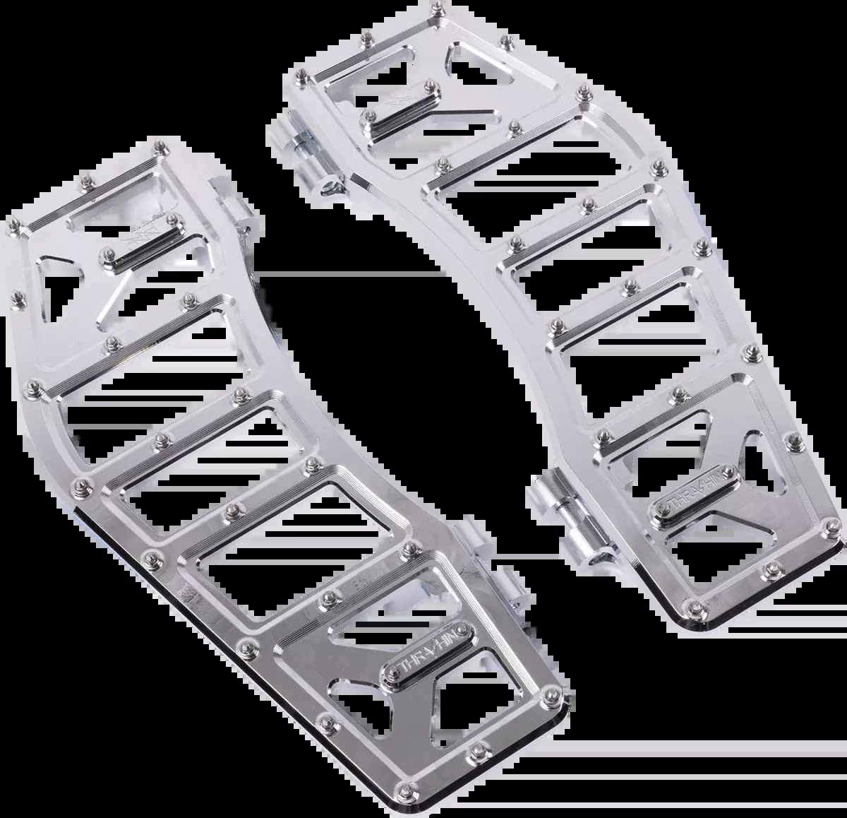 Aggressor Floorboards - Chrome