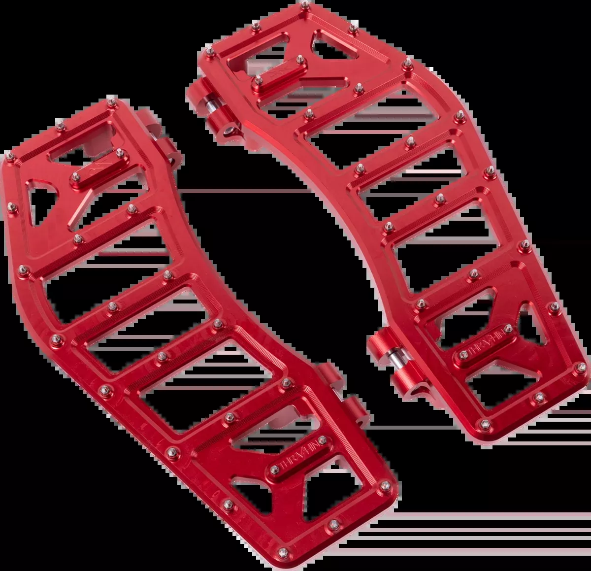Aggressor Floorboards - Red