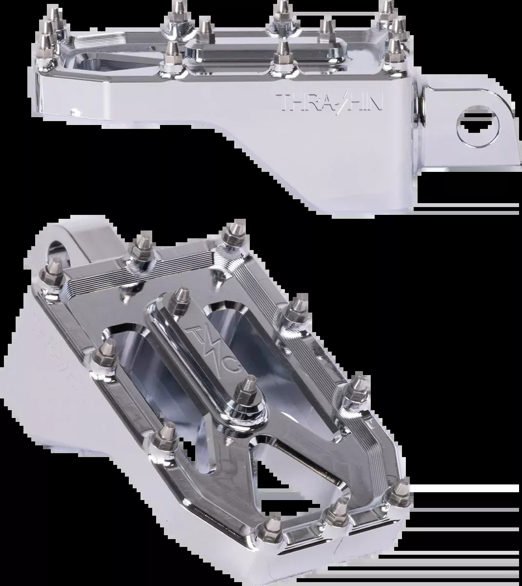 Aggressor Footpegs - Rear - Chrome