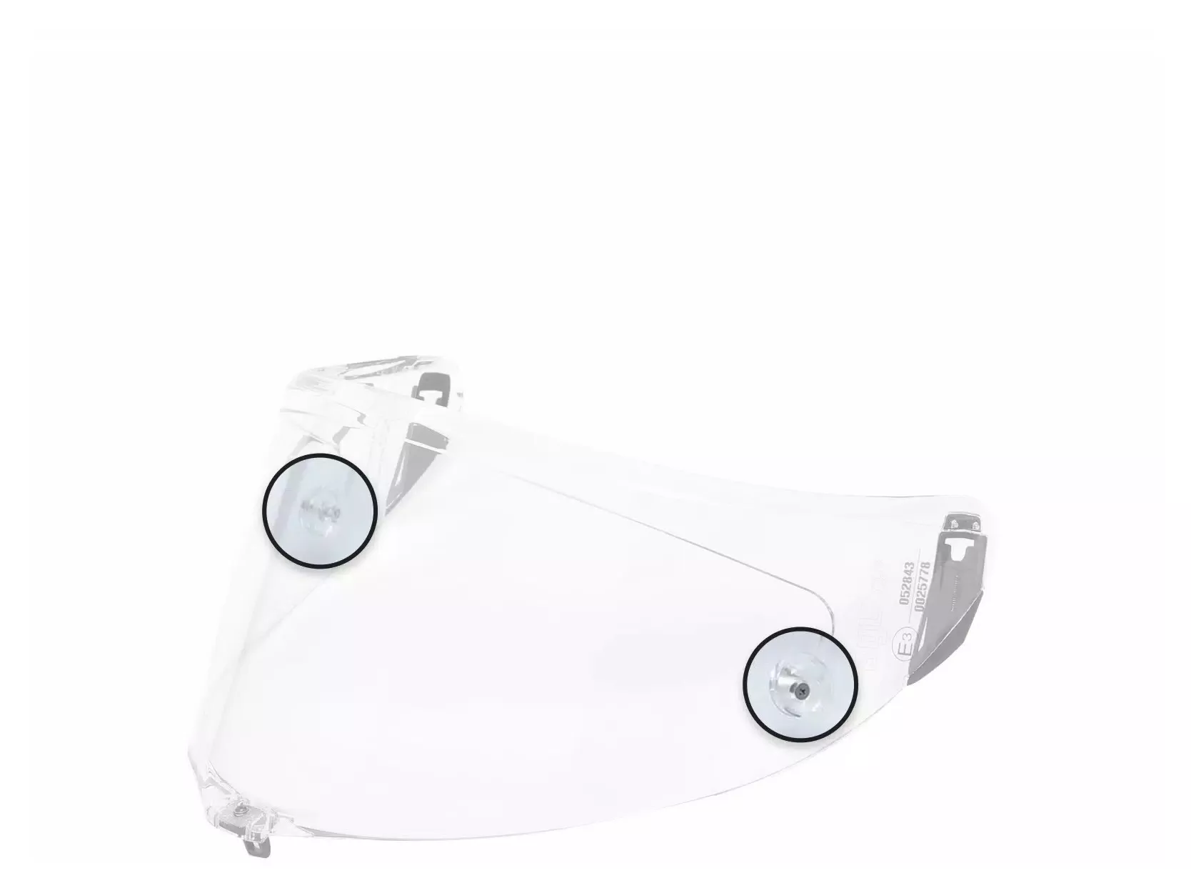 AGV Pista GP RR / R Replacement Pinlock Pins