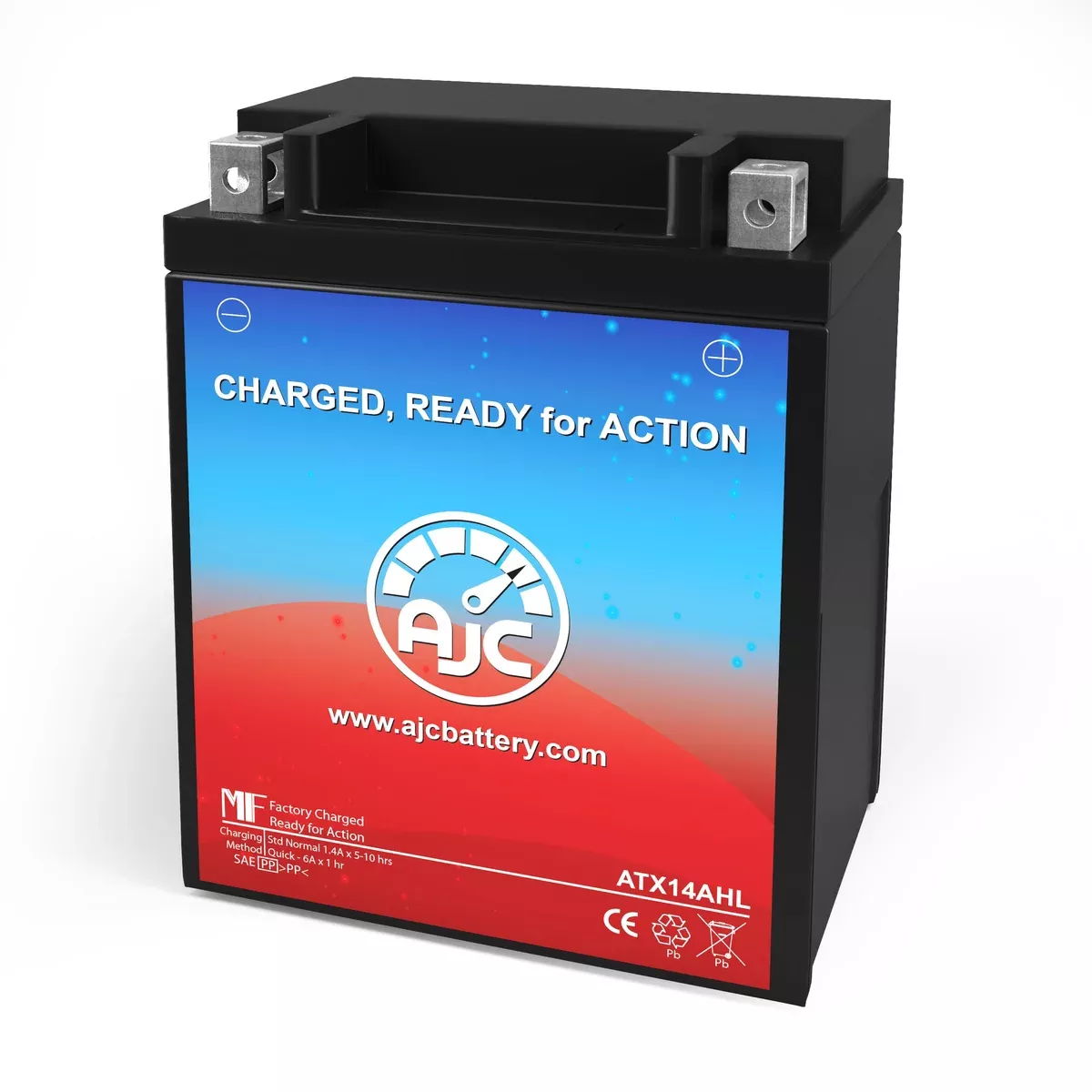 AJC Battery Compatible with Aprilia ETX 250 Motorcycle Battery (1987)