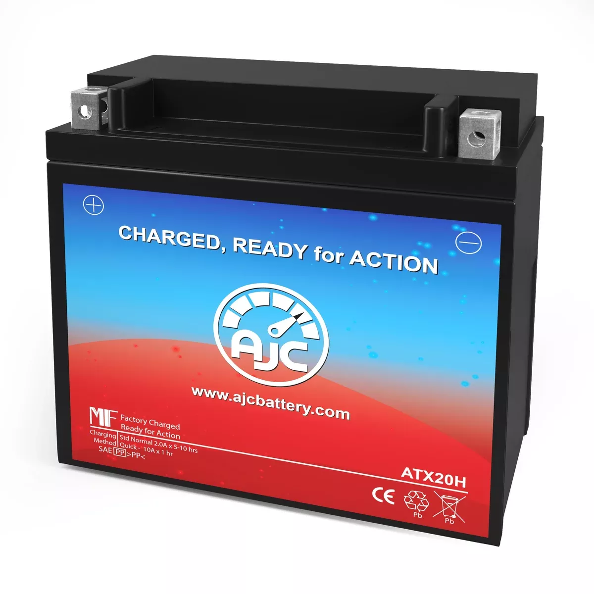AJC Battery Compatible with Bombardier Mx Z 1200 1171CC Snowmobile Battery (2009-2012)