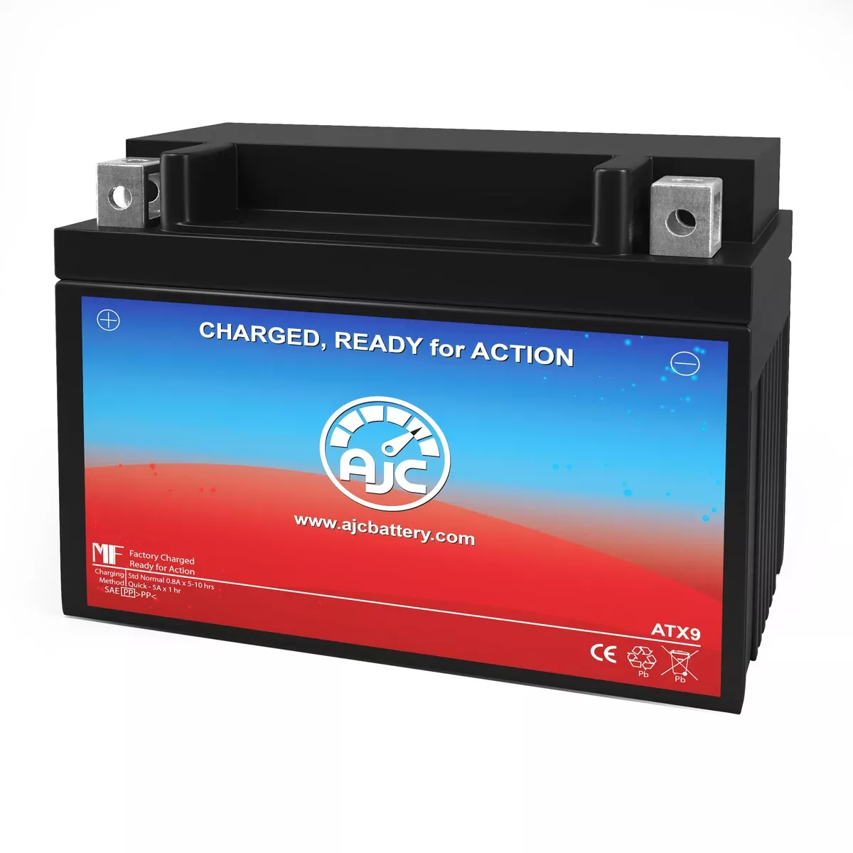 AJC Battery Compatible with Cagiva Raptor i.e. 650CC Motorcycle Battery (2005-2007)