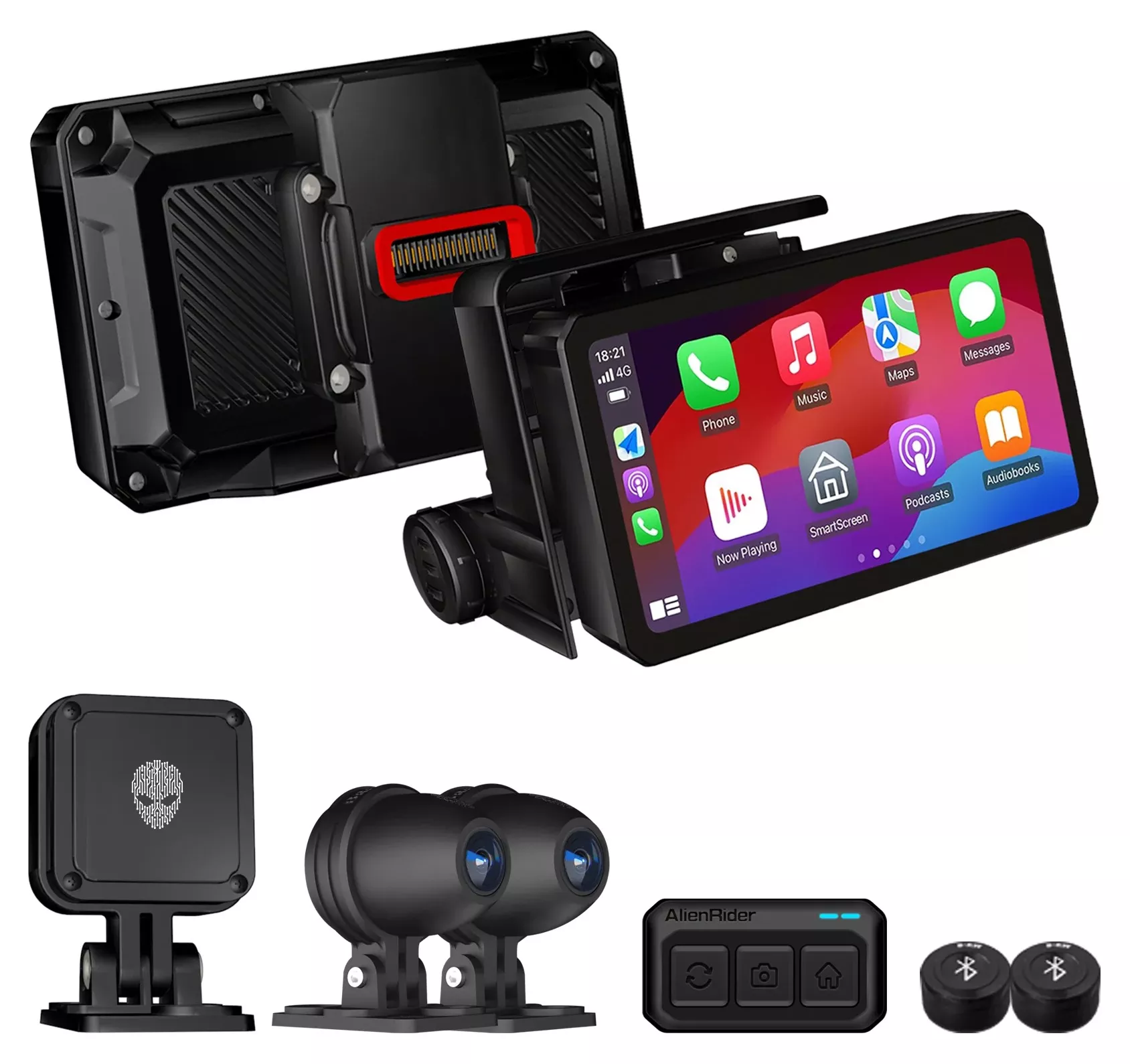 Alien Rider M2-QR Smart Motorcycle Infotainment System