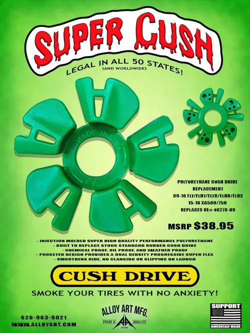 Alloy Art Super Cush Replacement Drive Dampener