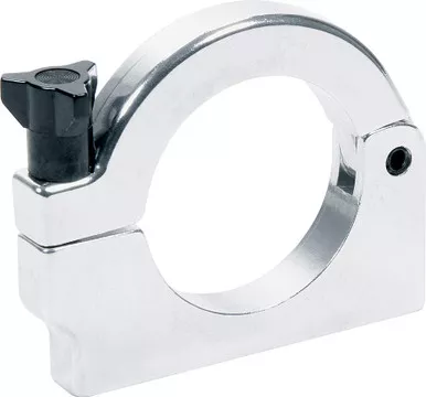 Allstar Performance 2.00" Round Tank Bracket Polished Aluminum Flat Bottom 2.50" Bolt Spacing ALL14408