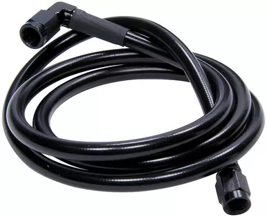 Allstar Performance Coated Braided Line 40in #3 Hose -3 Str/-3 90 Deg ALL48426