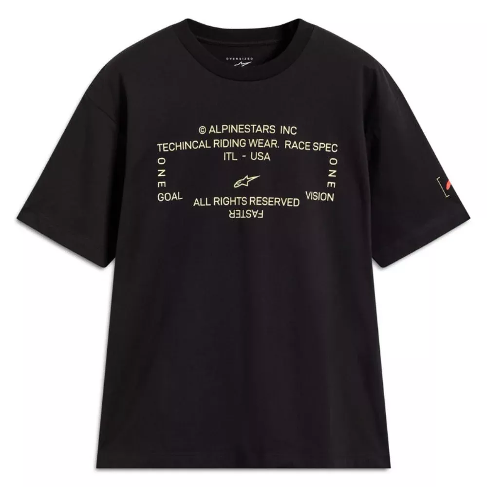 Alpinestars Infinity Oversized Short Sleeve CSF Tee – Black