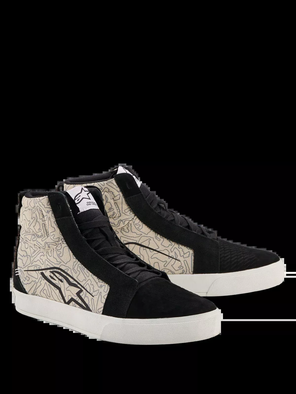 Alpinestars Ride 63 Canvas Shoes – Black / Cool Gray / White