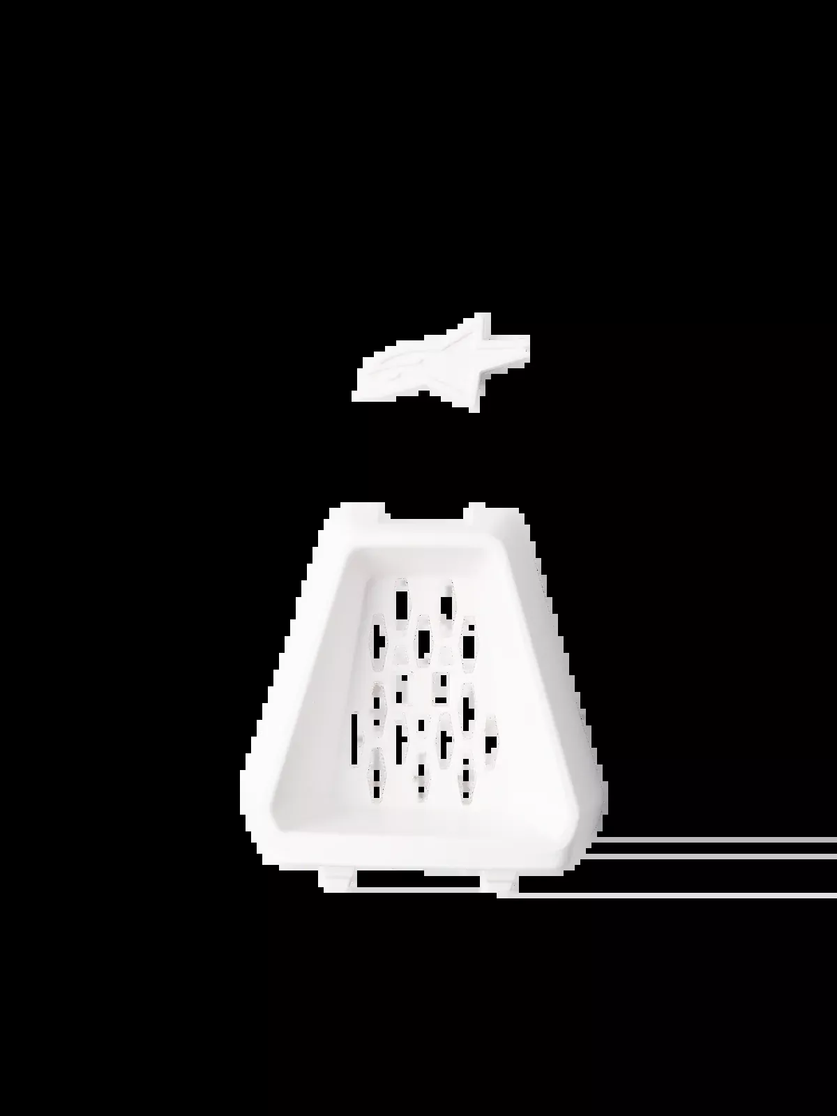 Alpinestars SM3 One Size Chin Vent - White