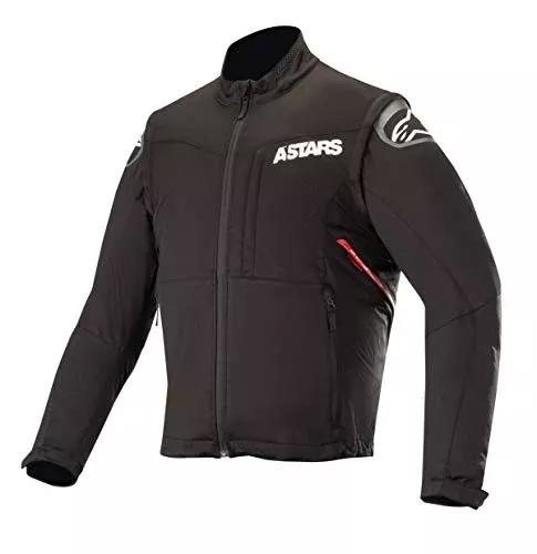 Alpinestars Unisex-Adult Session Race Jacket Black/Red 3X