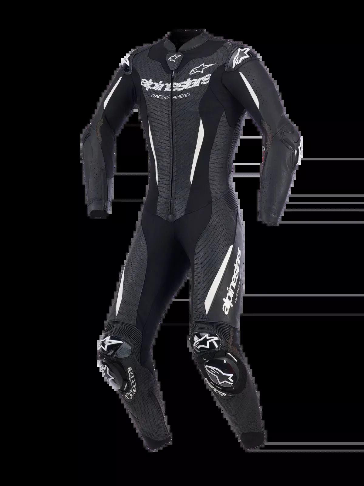 Alpinestars Women’s GPR7 One-Piece Leather Suit – Black