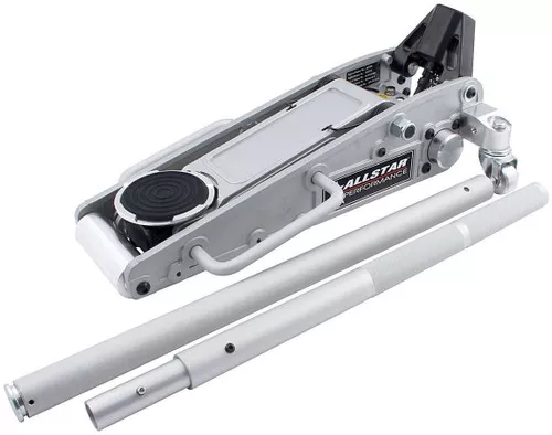 Aluminum Racing Jack 6 Pump Silver ALL10425